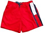 Tommy Hilfiger Herren Badeshorts Badehose Swim Shorts rot L