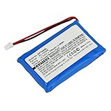 subtel® Qualitäts Akku kompatibel mit Educator ET-400 ET-402 ET-800 ET-802 EZ-900 EZ-902 EZ-903 EZ-904 K9-400 K9-402 K9-800 WF-1202 Ferntrainer/RX-120 Halsband, PL-752544 700mAh Ersatzakku B