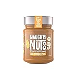 NAUGHTY NUTS Bio Mandelmus SMOOTH, 100% vegan, 250g - ohne Palmöl & Zuckerzusatz, natürliches Nussmus, ideal als Topping oder für Rezepte, aus Bio Mandeln & mit einer Prise M