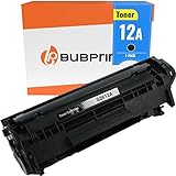 Bubprint Kompatibel Toner als Ersatz für HP 12A Q2612A für Laserjet 1010 1012 1015 1018 1020 1022 1022N 1022NW 3015 3020 3030 3050 3052 3055 M1005 M1319F MFP LBP2900 Schw