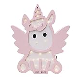 Einhorn Engel Form LED Nacht Lampen Holz Stimmung Lichter Marquee Licht Zeichen Tischlampen Wanddekoration Mädchen Baby Zimmer Weihnachten Hochzeit LED Licht Z