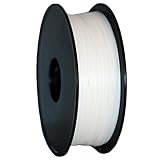 GEEETECH Filament PLA 1.75mm, 3D Drucker PLA Filament 1kg Spool, Weiß