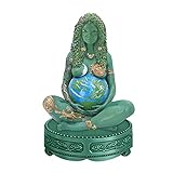 Muttertag Mutter Dekorative Statue,Lifestyle & More Moderne Skulptur Deko Figur Liebespaar, Erde Kunst Statue Mutter Erde Statue Figur Garten Ornament Outdoor Dekor 15CM (E)