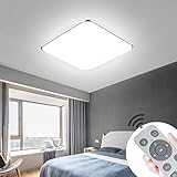 JINPIKER 36W Dimmbare Ultradünn LED Deckenleuchte Flur Wohnzimmer Küche Badleuchte,Energieeinsparung und Umweltschutz Deckenlamp