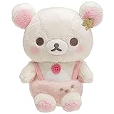 Rilakkuma Plüsch rosa Korilakkuma Stern Engel mit Flügeln großes Plüsch Kissen Spielzeug Puppe Kinder Mädchen Kinder Geschenke 22