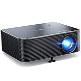 Beamer LC650, Native 1080P Full HD Heimkino Projektor, 300 ' LED Display Unterstützt 4K Video, 4D Elektronische Korrektur & 75% Zoom, mit HDMI/USB /AUX, Phone/Laptop/TV Stick/PS4