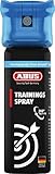 ABUS Trainingsspray - Abwehrspray SDS80 ohne Reizstoffe - zum Üben für den Notfall - Jet-Sprühstrahl - 5 Meter Reichw