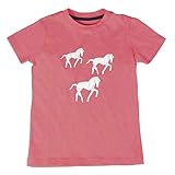 HKM Erwachsene T-shirt -Bibi&Tina Horse-3004 koralle134/140 Hose, 3004 Koralle, 134/140