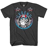 Boys John Cena Shirt - Hustle, Loyalty & Respect Superstar Tee - World Wrestling Champion T-S