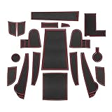 Linsuiw Für Kona EV/Kona Elektro My 2020 Autotür Nutmatte Auto Innen Styling Zubehör 18 Stück Fahrzeug Tor Slot Cup M