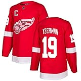 WANGT Eishockey-Trikot, 14 NYQUIST/40 ZETTERBERG/8 ABDELKADER/13 DATSYUK/19 YZERMAN/59 BERTUZZI Herren-Sweatshirt, atmungsaktiv, langärmelig, Größe XXL