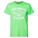 PETROL INDUSTRIES MEN Herren 8720056617282 T-Shirt, Green Ecko 6099, M (22er Pack)