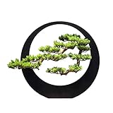 Künstlicher Bonsai-Baum Licht Luxus Künstler Hauptdekoration Zen Ornaments Artificial Begrüßung Kiefer Schmiedeeisen Bonsai Wohnzimmer Porch Verein Artificial neuen chinesischen Stil Pflanz G