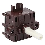 Drehschalter kompatibel mit BAUKNECHT 480121102829 ROLD RDE006 für Backofen Mikrow