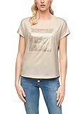 s.Oliver Damen 120.10.104.12.130.2064161 T-Shirt, beige, 40