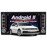 BOOYES für VW Volkswagen Touareg T5 Transporter Android 11 Octa Core 4 GB RAM 64 GB ROM 7' Auto DVD Player Radio Stereo GPS System Unterstützung Auto Auto Play/TPMS/OBD / 4G WiFi/DAB