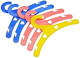 Heless 778 - Puppenkleiderbügel, 5 Stück, verschiedene Farben, Zubehör für den Pupp