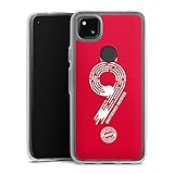 DeinDesign Handyhülle kompatibel mit Google Pixel 4a Bumper Case Schutzhülle FC Bayern München Fanartikel M