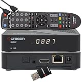 OCTAGON SX887 HD H.265 IP HEVC Smart Set-Top TV Box - Player, FTA Mediathek, DLNA, YouTube, Web-Radio, iOS & Android App, USB für Externe Festplatte, gratis EasyMouse HDMI-Kabel, 300Mbit WLAN Stick