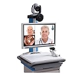 Advantech Telehealth/Telemedicine Solution Including AMiS-72 Telehealth Cart, Horus Scope and Medical Video Conferencing Softw