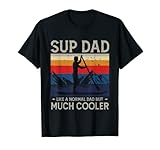 Herren SUP Dad Stand Up Paddle Papa / Vater Geschenk Paddling T-S