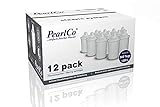 PearlCo - classic Pack 12 Filterkartuschen - passt in Brita C