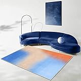 YYRAIN Nordic Einfache Mode Rechteck Abstrakte Fleck Atmosphäre Farbe Zuhause Wohnzimmer Schlafzimmer Kurzer Plüsch Teppich Studie Weiche Fußmatten Willkommen Eingangsmatten 120x160