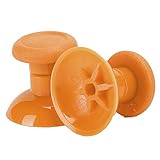 Tenpac Joystick-Hülle, hochwertige PC- und TPU-Universal-Gamepad-Joystick-Kappe, für Heimspielmaschine(Orange)