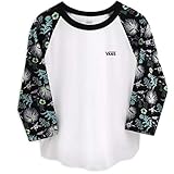 Vans Damen T-Shirt, White-Califas Black, M