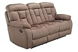 Wohnorama Recliner 3-Sitzer inkl. Relaxfunktion FM-394-3 von FEMO/Hellb