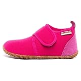 Giesswein Strass - Slim Fit, Hohe Hausschuhe Unisex Kinder, Rosa, 23 EU