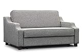 ES Design 08 Schlafsofa ausziehbar liegefläche 160x200 cm 5 Jahren Garantie Beige Melange Braun Grau Schwarz holzb