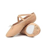 ZPL Ballett-Tanzschuhe, Mädchen Tanzschuhe Gymnastik Yoga-Schuhe Split Sohle Leinwand Flache Kinder und Erwachseneschuhe (Bitte wählen Sie eine Größe auf),EU42,F