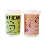 Geocaching – Abdeckung 'Kanister' – Weiß Option Sticker 'Offizielle Geocache sand'