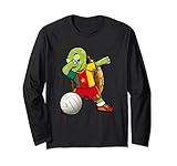 Dabbing Turtle Cameroon Volleyball Fans Trikot Sport Flagge Lang