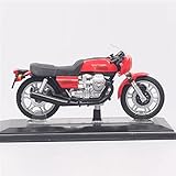 HSSM 1:24 1976 Für Guzzi 850 Lemans Sportmodell Motorrad Cafe Diecasts Simulationsmodell Kinderspielzeug Dekoration Diecast Motorcy