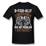 Retired Not My Problem Anymore Funny Fishing T Shirt Big Size Cotton Short Sleeve Anime S