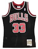Mitchell & Ness Scottie Pippen #33 Chicago Bulls 1997-98 Youth Swingman NBA Trikot Schwarz, S (YTH)