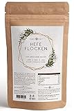 Hefeflocken von Nordic Pure | Nährhefe vegan und glutenfrei | Geeignet zum Kochen und als Alternative für Käse | 350g höchste Qualität auf Melasse B