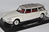 Norev Citroen DS21 Break 21 1970 Kombi Weiss 1/18 M