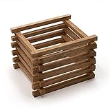 ALEKO Premium Holzbausteine Natur, aus Eiche, Stäbchen aus Eiche, perfekte Abmessungen der Bausteine für DIY Projekte Basteln mit Holz, Bauklötze für Kinder und Erwachsene (10 x 10 x 250-32 Stück)