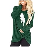 Caixunkun Damen Oberteile Sale Sommer drachenzähmen leicht gemacht Sommer Sportshirt Sommer top Damen bunt Rockabilly Damen Oberteile große größe (Green M)