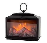 LED Kamin Tischkamin Flammeneffekt Kaminfeuer Standkamin Dek