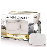 Yankee Candle Duft-Teelichter | Baby Powder | 12 Stück