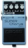 BOSS CH-1 Stereo Super Chorus, klassischer Chorus-Sound mit kristallklaren Höhen und einzigartigem Stereo-Effek