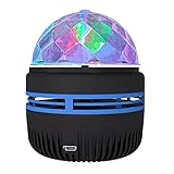 LED Sternenhimmel Projektor Lampe, Galaxy Sternenlicht Projektor Rotierendes Wasserwellen Projektor Licht Geeignet FüR Party Weihnachts Geschenke (Kristall)