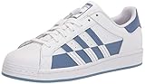 adidas Originals Herren Superstar Turnschuh, Weiß/Crew Blau/Weiß, 46 2/3 EU