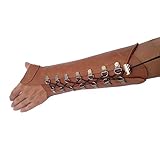 Windfulogo PU Leder Bogenschießen Armschutz Archery Arm Guard Handschutz Klammer Langbogenjagd Schießen B