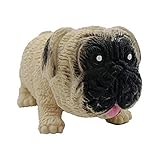 YSJJQSC Entlüftungsspielzeug Kreative Cartoon Hund Squeeze Streich Dekompression Spielzeug lustige interessante praktische Spannung Entlüften Stress Relief FILLGET Toys Pack (Color : 1)