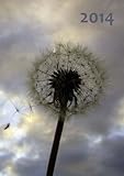 Kalender 2014 - Pusteblume: DIN A 5, 1 Woche auf 2 Seiten, Platz für Adressen und N